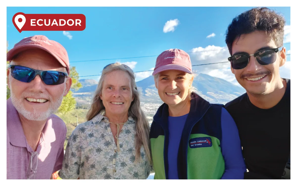 Journey Interns with the Kevin & Kathy Bruce in Ecuador.