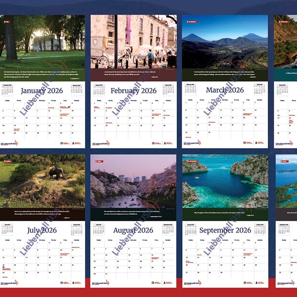 Liebenzell 2026 Calendar